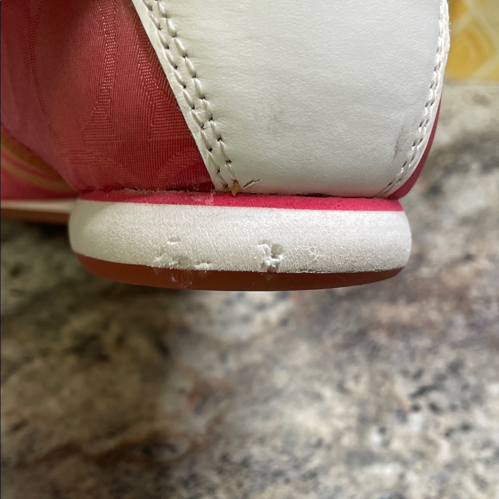 COACH Meredith Sneakers Womens 9.5 Pink Sneakers - Picture 7 of 12